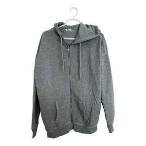 FREE with any purchase- Gray oversized Hoodie Sweater size medium